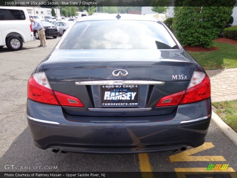 Blue Slate / Graphite 2008 Infiniti M 35x AWD Sedan
