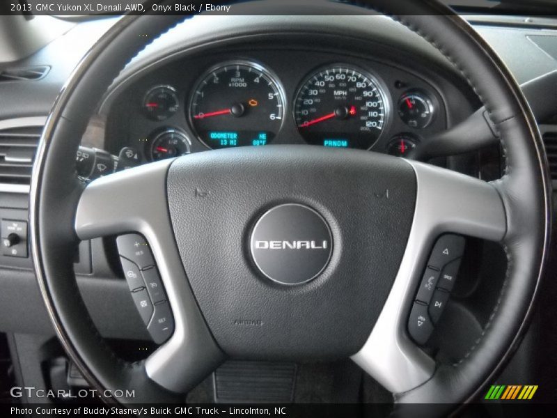Onyx Black / Ebony 2013 GMC Yukon XL Denali AWD