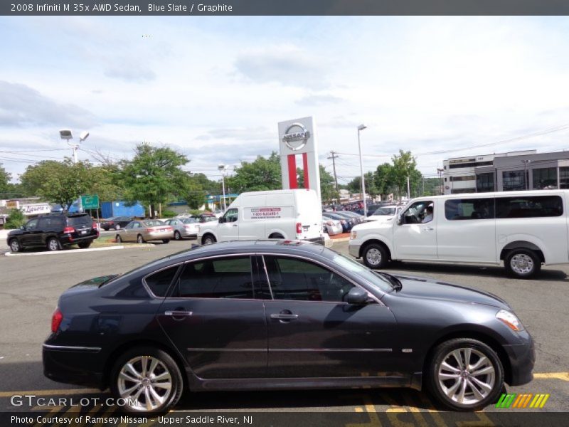 Blue Slate / Graphite 2008 Infiniti M 35x AWD Sedan