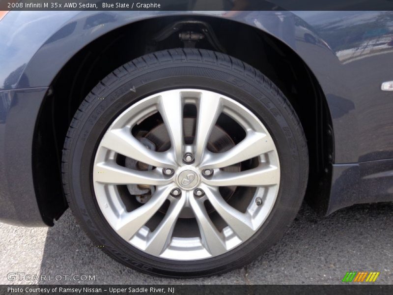 Blue Slate / Graphite 2008 Infiniti M 35x AWD Sedan