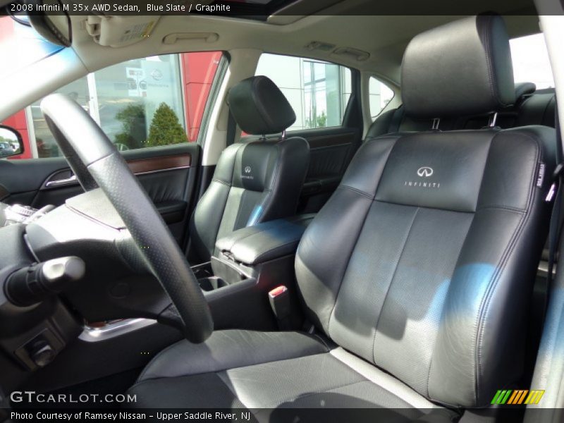 Blue Slate / Graphite 2008 Infiniti M 35x AWD Sedan