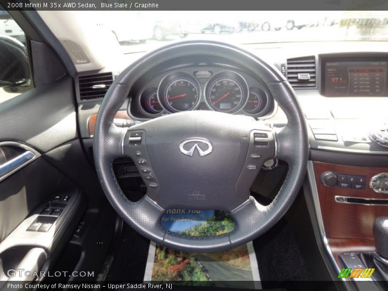 Blue Slate / Graphite 2008 Infiniti M 35x AWD Sedan