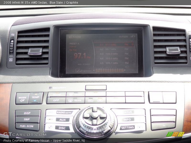 Blue Slate / Graphite 2008 Infiniti M 35x AWD Sedan