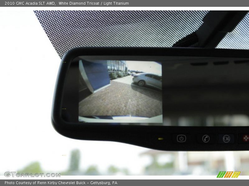 White Diamond Tricoat / Light Titanium 2010 GMC Acadia SLT AWD