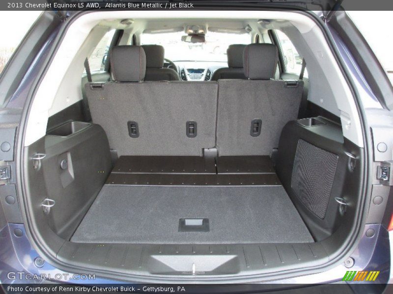 Atlantis Blue Metallic / Jet Black 2013 Chevrolet Equinox LS AWD