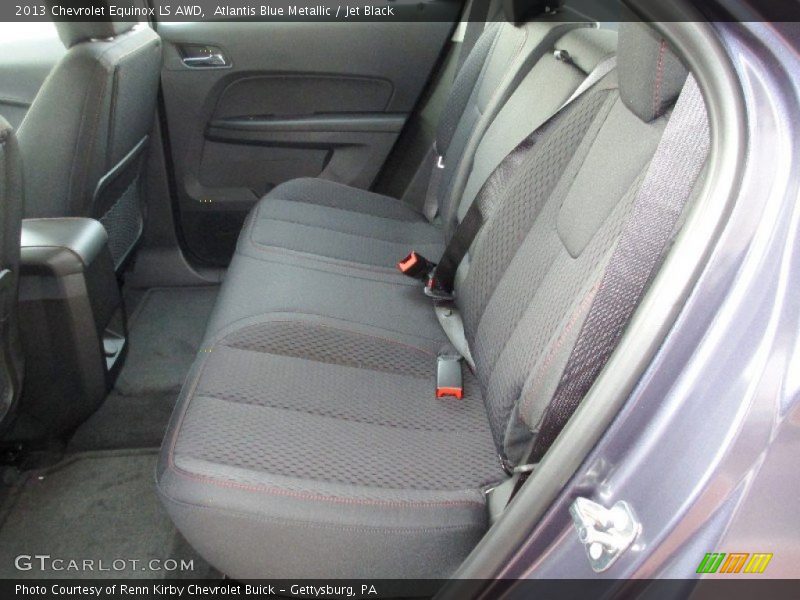 Atlantis Blue Metallic / Jet Black 2013 Chevrolet Equinox LS AWD