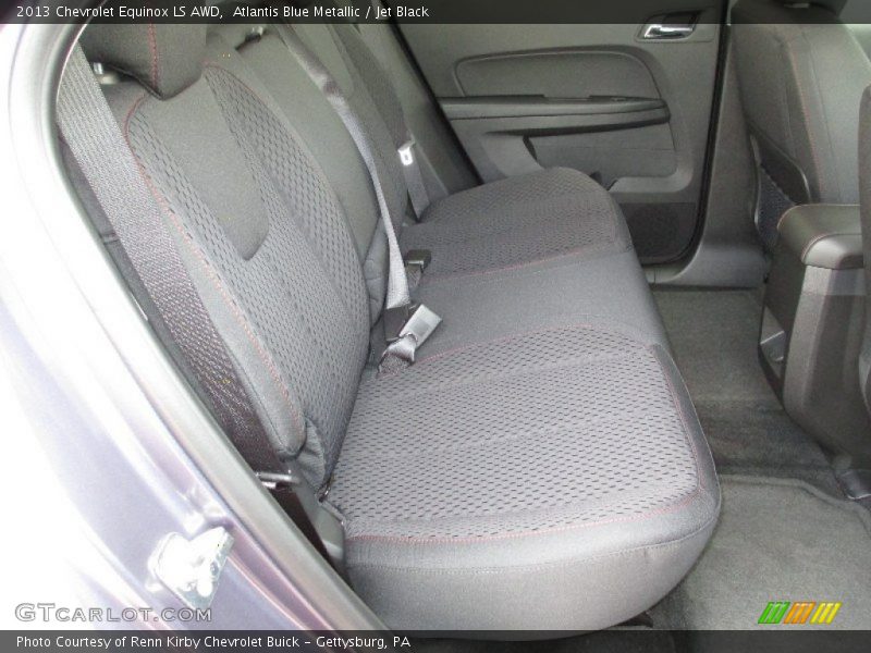 Atlantis Blue Metallic / Jet Black 2013 Chevrolet Equinox LS AWD