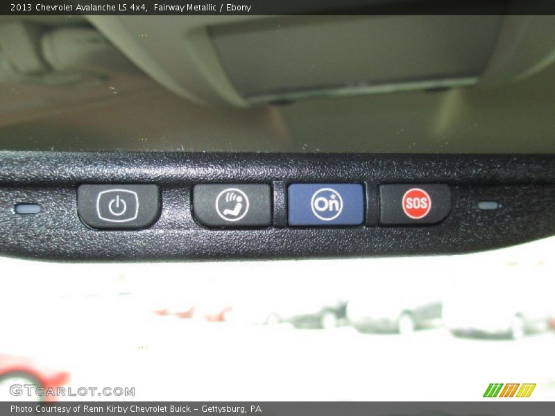 Fairway Metallic / Ebony 2013 Chevrolet Avalanche LS 4x4