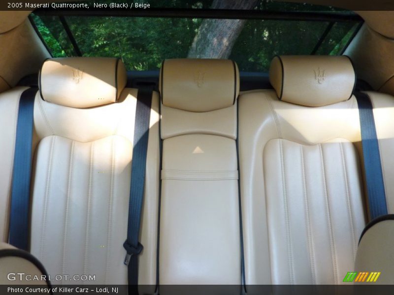 Nero (Black) / Beige 2005 Maserati Quattroporte