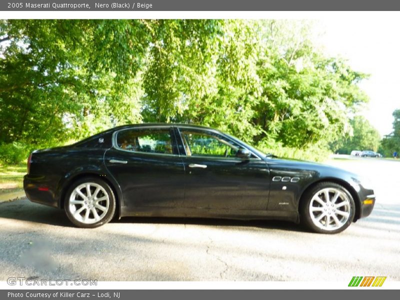 Nero (Black) / Beige 2005 Maserati Quattroporte