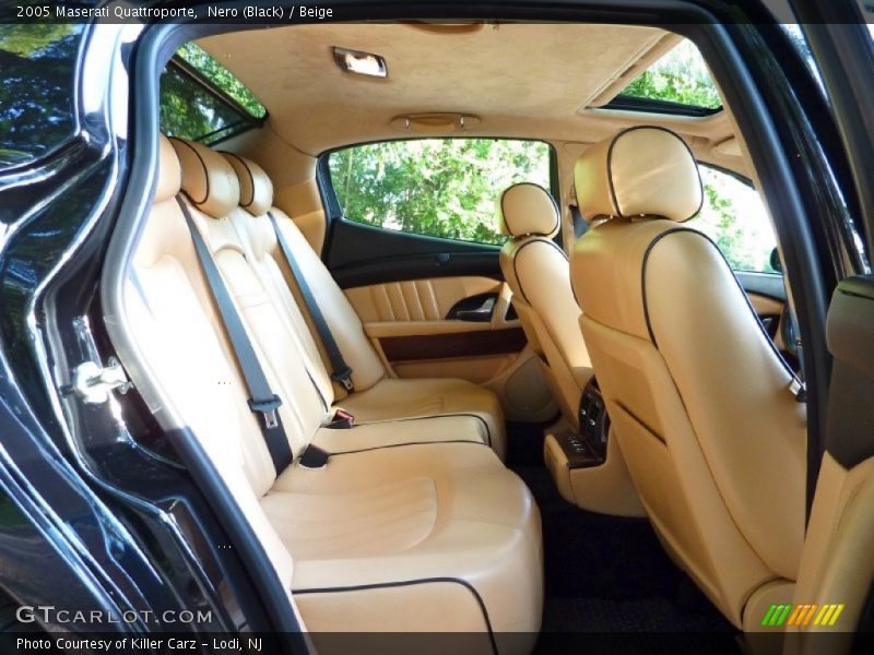 Nero (Black) / Beige 2005 Maserati Quattroporte