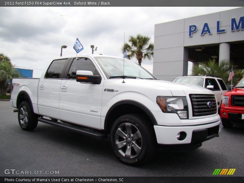 Oxford White / Black 2011 Ford F150 FX4 SuperCrew 4x4