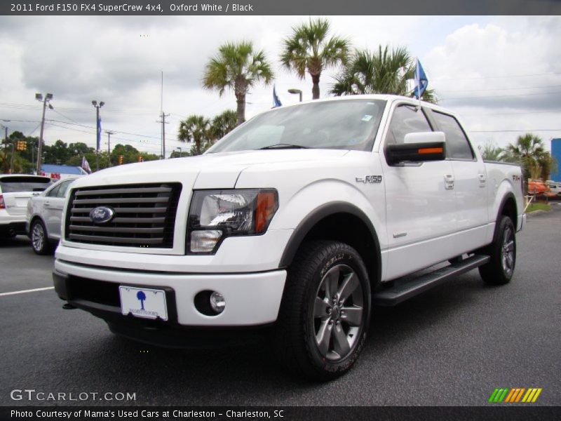 Oxford White / Black 2011 Ford F150 FX4 SuperCrew 4x4