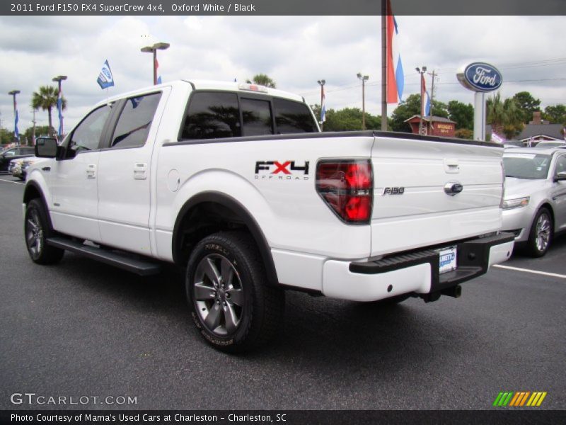 Oxford White / Black 2011 Ford F150 FX4 SuperCrew 4x4
