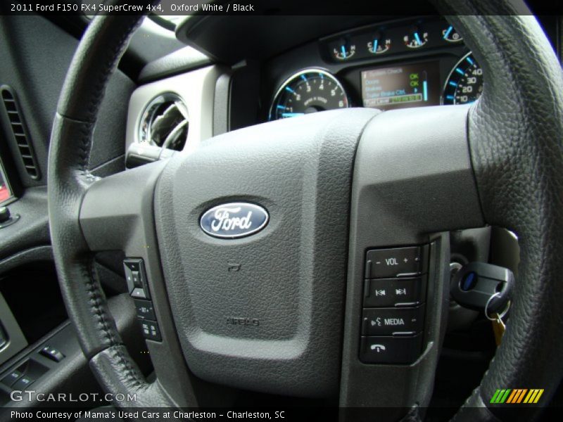 Oxford White / Black 2011 Ford F150 FX4 SuperCrew 4x4