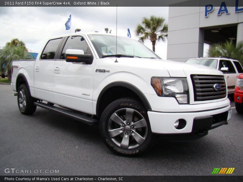 Oxford White / Black 2011 Ford F150 FX4 SuperCrew 4x4