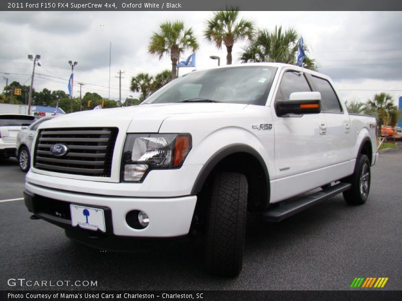 Oxford White / Black 2011 Ford F150 FX4 SuperCrew 4x4