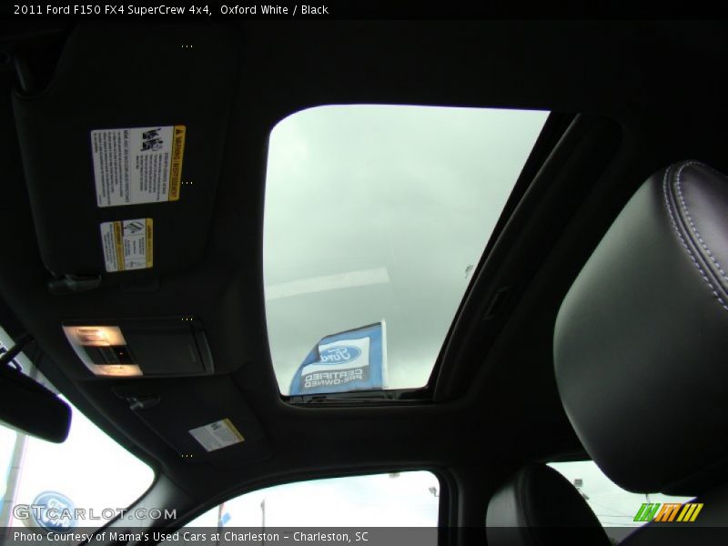 Oxford White / Black 2011 Ford F150 FX4 SuperCrew 4x4