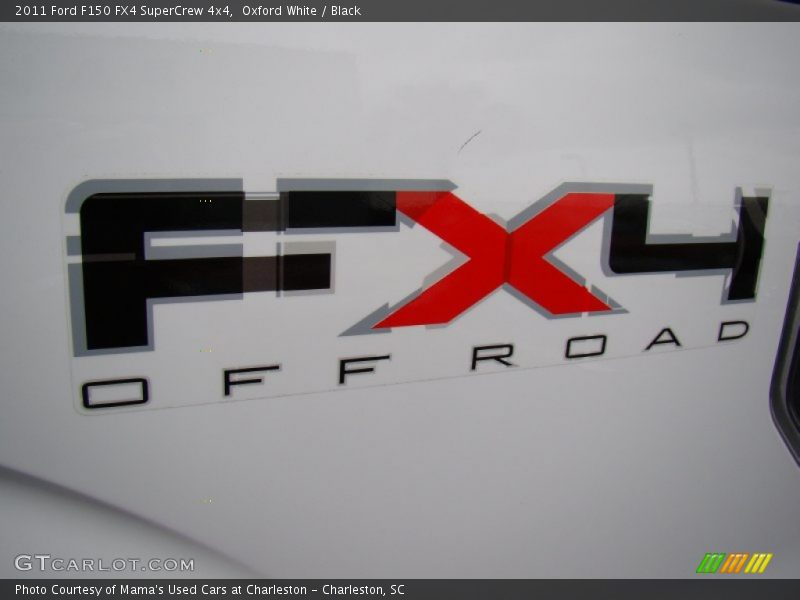 Oxford White / Black 2011 Ford F150 FX4 SuperCrew 4x4