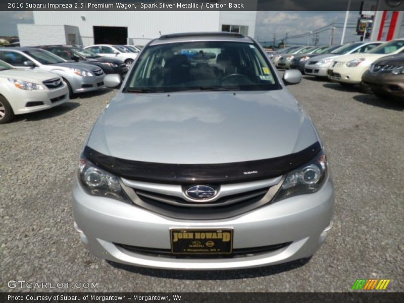 Spark Silver Metallic / Carbon Black 2010 Subaru Impreza 2.5i Premium Wagon
