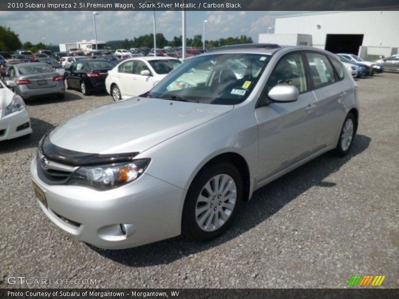 Spark Silver Metallic / Carbon Black 2010 Subaru Impreza 2.5i Premium Wagon