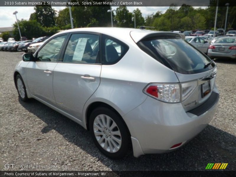 Spark Silver Metallic / Carbon Black 2010 Subaru Impreza 2.5i Premium Wagon