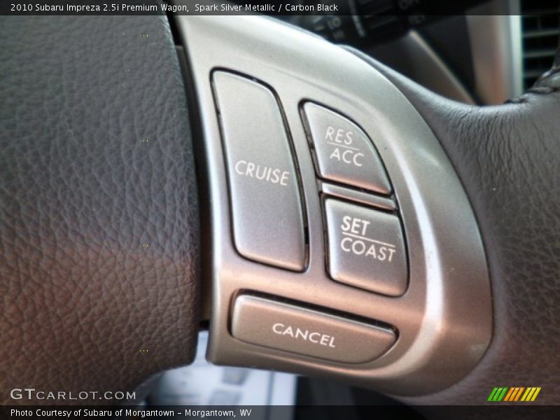 Spark Silver Metallic / Carbon Black 2010 Subaru Impreza 2.5i Premium Wagon