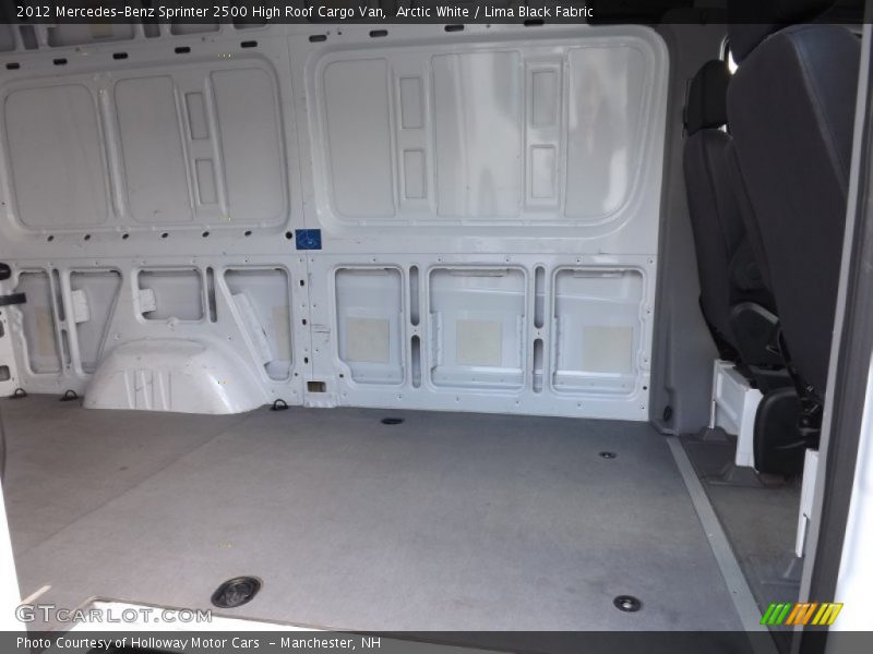 Arctic White / Lima Black Fabric 2012 Mercedes-Benz Sprinter 2500 High Roof Cargo Van