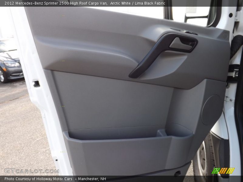 Arctic White / Lima Black Fabric 2012 Mercedes-Benz Sprinter 2500 High Roof Cargo Van