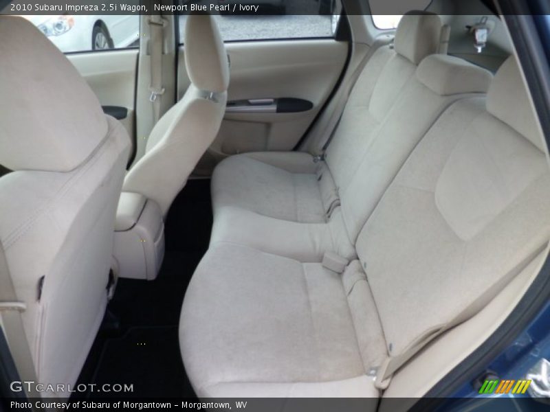 Newport Blue Pearl / Ivory 2010 Subaru Impreza 2.5i Wagon