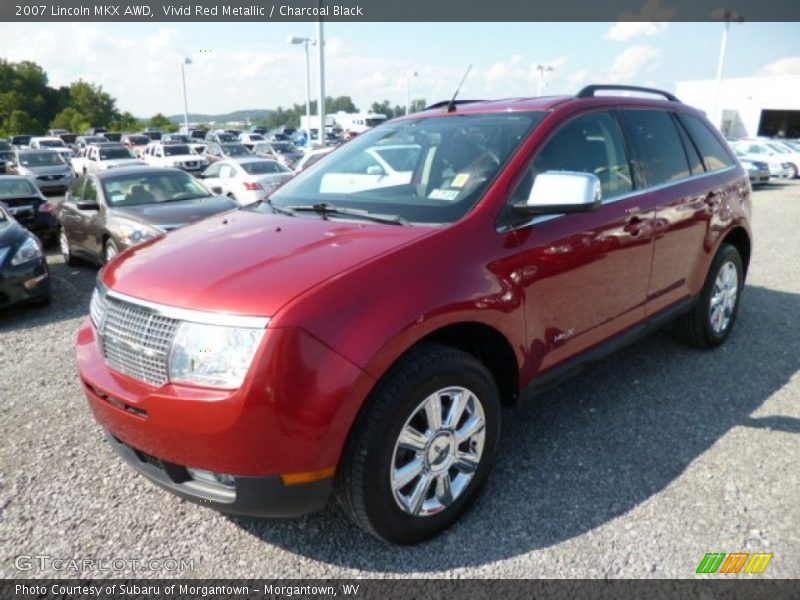 Front 3/4 View of 2007 MKX AWD