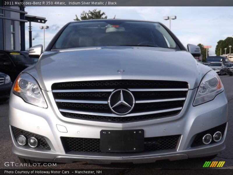 Iridium Silver Metallic / Black 2011 Mercedes-Benz R 350 4Matic