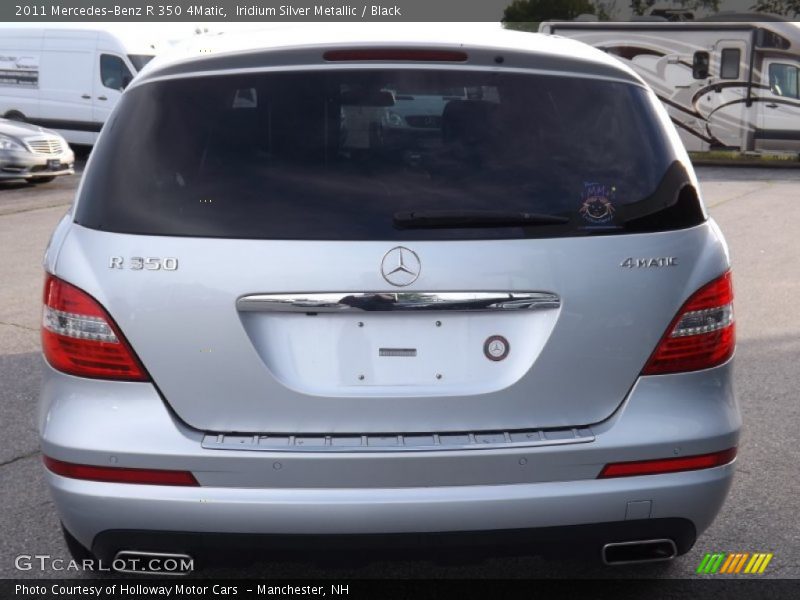 Iridium Silver Metallic / Black 2011 Mercedes-Benz R 350 4Matic
