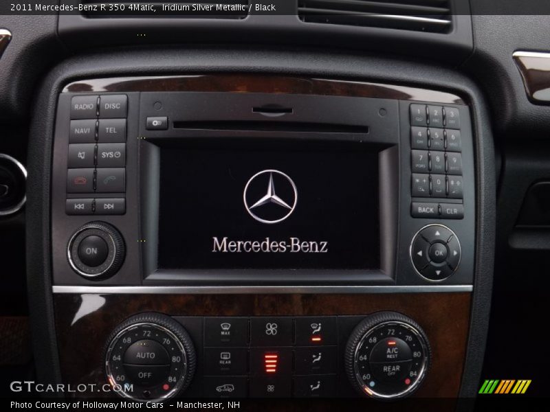 Iridium Silver Metallic / Black 2011 Mercedes-Benz R 350 4Matic