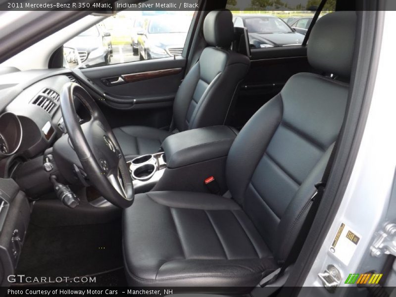 Iridium Silver Metallic / Black 2011 Mercedes-Benz R 350 4Matic