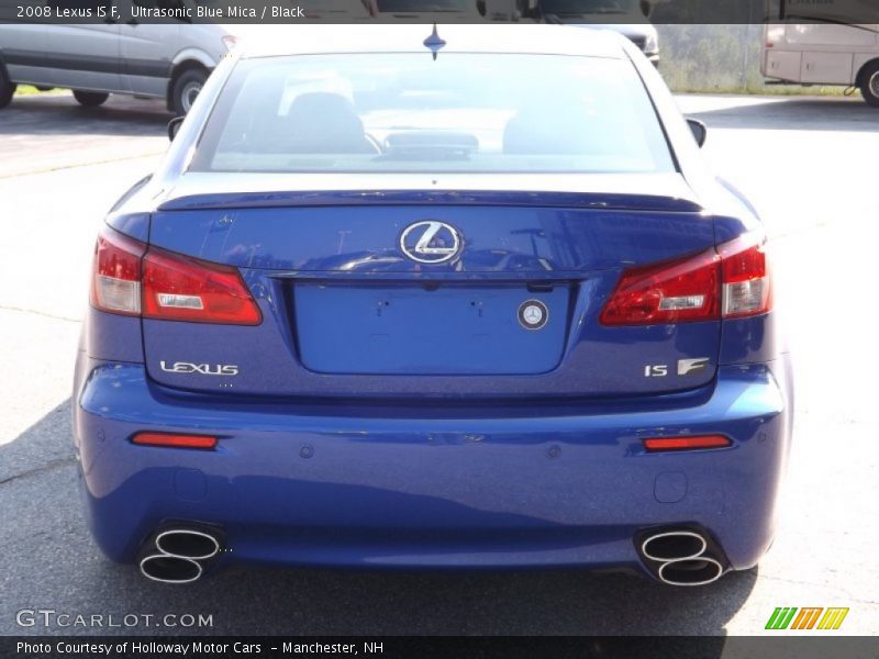 Ultrasonic Blue Mica / Black 2008 Lexus IS F