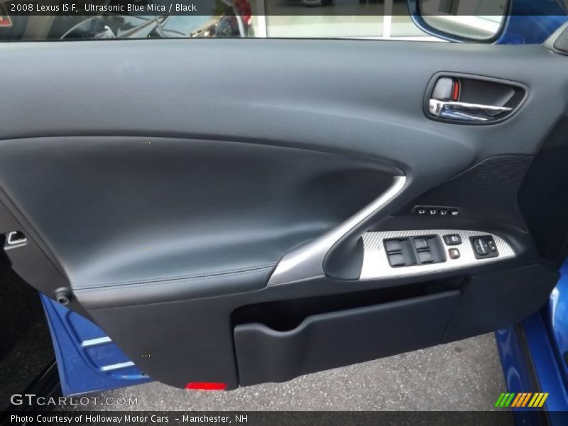Ultrasonic Blue Mica / Black 2008 Lexus IS F