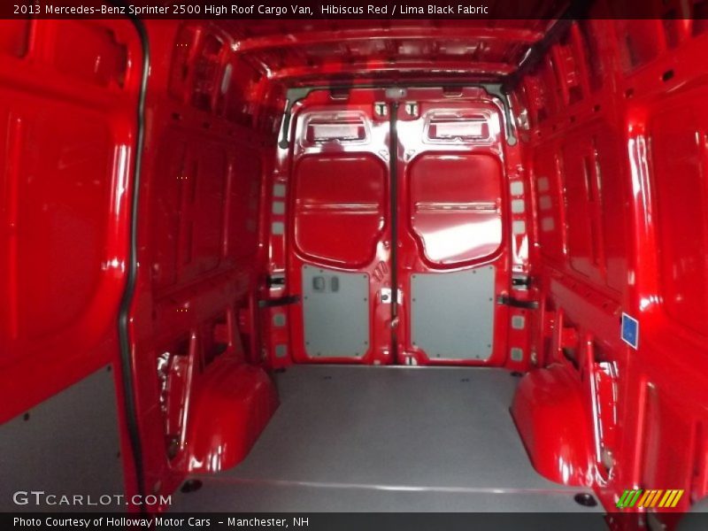 Hibiscus Red / Lima Black Fabric 2013 Mercedes-Benz Sprinter 2500 High Roof Cargo Van