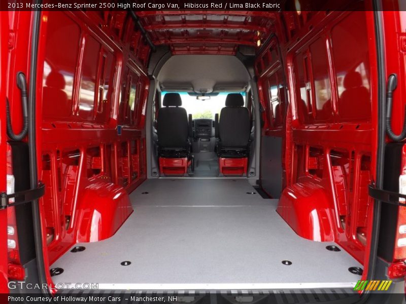 Hibiscus Red / Lima Black Fabric 2013 Mercedes-Benz Sprinter 2500 High Roof Cargo Van