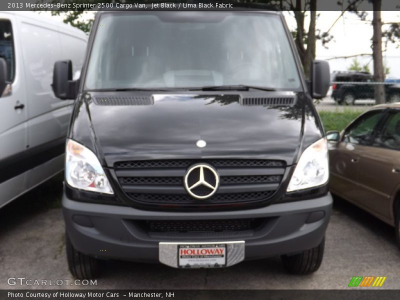 Jet Black / Lima Black Fabric 2013 Mercedes-Benz Sprinter 2500 Cargo Van