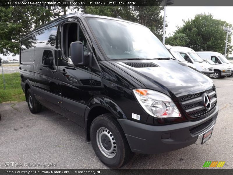 Jet Black / Lima Black Fabric 2013 Mercedes-Benz Sprinter 2500 Cargo Van