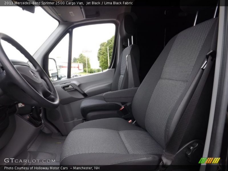 Front Seat of 2013 Sprinter 2500 Cargo Van