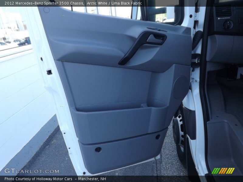 Arctic White / Lima Black Fabric 2012 Mercedes-Benz Sprinter 3500 Chassis