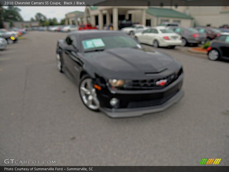 Black / Black 2010 Chevrolet Camaro SS Coupe