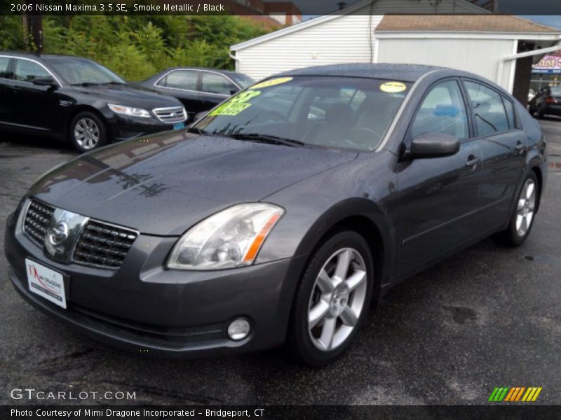 Smoke Metallic / Black 2006 Nissan Maxima 3.5 SE