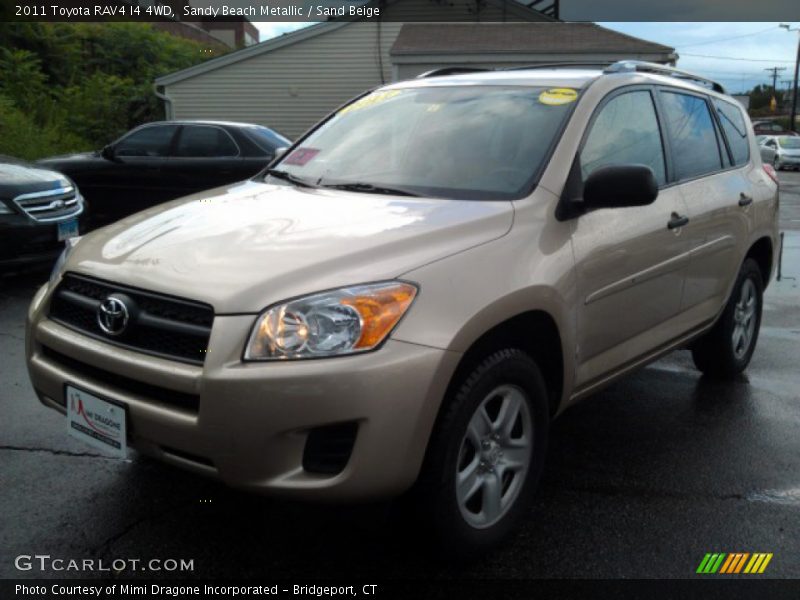Sandy Beach Metallic / Sand Beige 2011 Toyota RAV4 I4 4WD