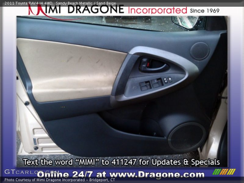 Sandy Beach Metallic / Sand Beige 2011 Toyota RAV4 I4 4WD