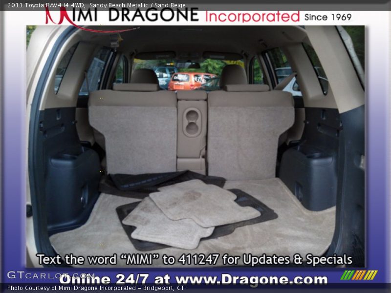 Sandy Beach Metallic / Sand Beige 2011 Toyota RAV4 I4 4WD