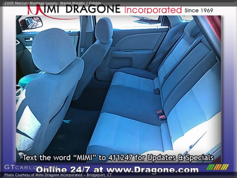 Merlot Metallic / Pebble 2005 Mercury Montego Luxury