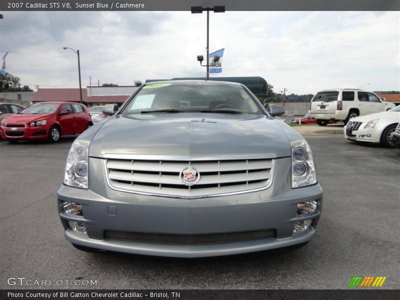 Sunset Blue / Cashmere 2007 Cadillac STS V8